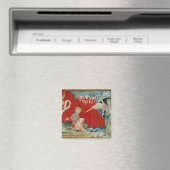 Aimant L'ange avec un livre ouvert (In Situ (Lave-vaisselle))