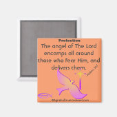 Aimant L'ange du Seigneur (Recto/Verso)