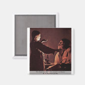 Aimant L'Ange Semble À Saint Joseph Dans Un Rêve (Recto/Verso)