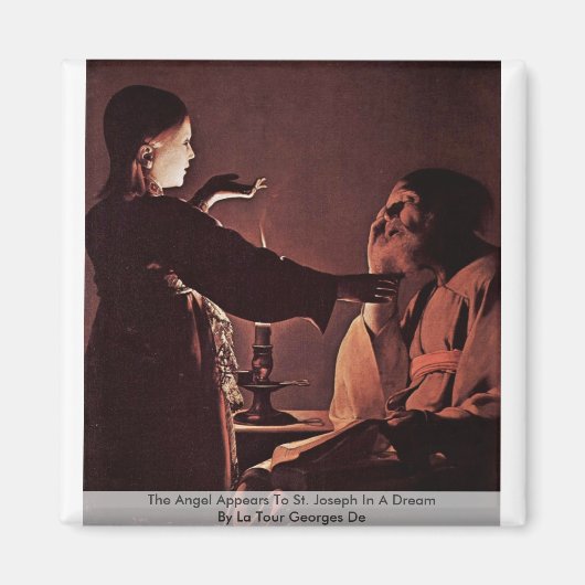 Aimant L'Ange Semble À Saint Joseph Dans Un Rêve (Devant)
