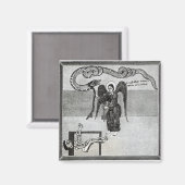 Aimant L'Ange, tenant les Clés de l'Enfer (Recto/Verso)