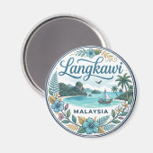 Aimant Langkawi Malaisie (Recto/Verso)