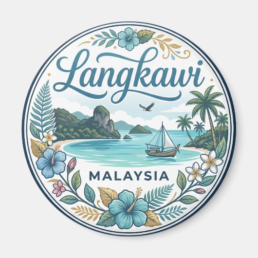Aimant Langkawi Malaisie (Devant)