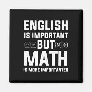 Aimant L'anglais est important mais les maths sont plus i