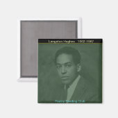 Aimant Langston Hughes (Recto/Verso)