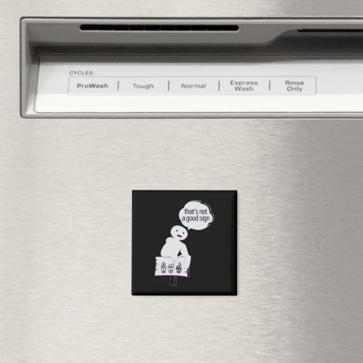 Aimant Langue des signes ASL Amérique de la main Talking  (In Situ (Lave-vaisselle))