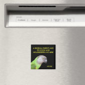 Aimant L'animal domestique perroquet du Sénégal (In Situ (Lave-vaisselle))