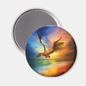 Aimant L'année du dragon (Recto/Verso)