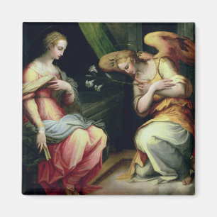 Aimant L'annonce (huile sur le panneau) 3