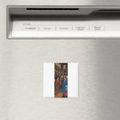Aimant L'Annonciation de Van Eyck Premium Lumière Cathédr (In Situ (Lave-vaisselle))