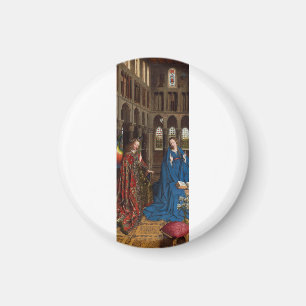 Aimant L'Annonciation de Van Eyck Premium Lumière Cathédr