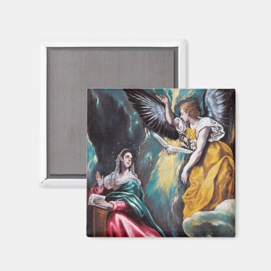 Aimant L'Annonciation, El Greco (Recto/Verso)