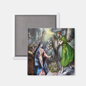 Aimant L'Annonciation, El Greco (Recto/Verso)