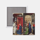 Aimant L'Annonciation et la présentation au Temple (Recto/Verso)