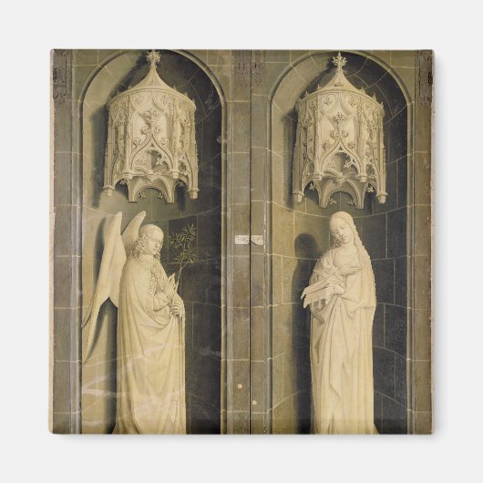 Aimant L'Annonciation, panneau externe du Triptyque (Devant)