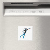 Aimant Lanterne bleue 10 (In Situ (Lave-vaisselle))