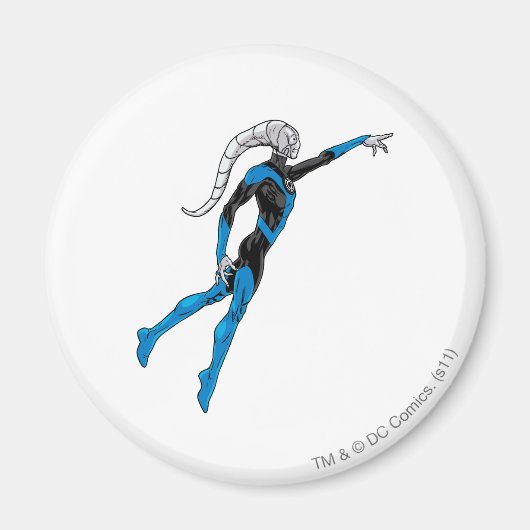 Aimant Lanterne bleue 10 (Devant)