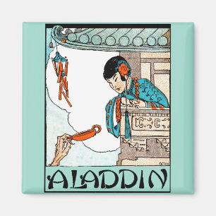 Aimant Lanterne magique Vintage Aladdin