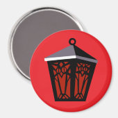 Aimant Lanterne Red Owl (Recto/Verso)