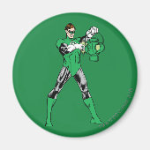 Aimant Lanterne verte avec lanterne (Devant)