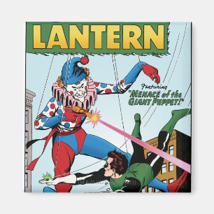 Aimant Lanterne verte contre le clown