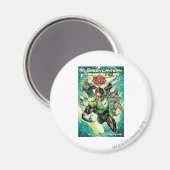 Aimant Lanterne verte - Couverture secrète des fichiers e (Recto/Verso)