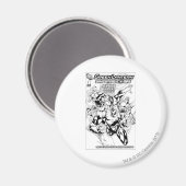 Aimant Lanterne verte - Couverture secrète des fichiers e (Recto/Verso)