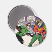 Aimant Lanterne verte dans la bague (Recto/Verso)