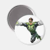 Aimant Lanterne Verte - Entièrement Rendu, Regard Sur L'A (Recto/Verso)