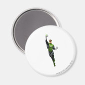 Aimant Lanterne Verte - Entièrement Rendu, Volant Vers Le (Recto/Verso)