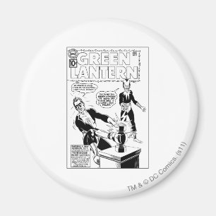 Aimant Lanterne verte et couverture de Sinestro, noire et
