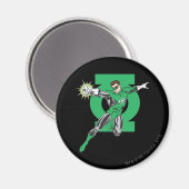 Aimant Lanterne verte et symbole (Recto/Verso)