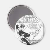 Aimant Lanterne Verte - missile Runaway, noir et blanc (Recto/Verso)