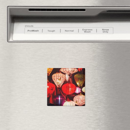 Aimant Lanternes colorées et brillantes (In Situ (Lave-vaisselle))