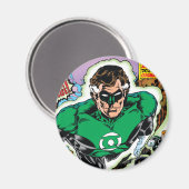 Aimant Lanternes vertes volantes (Recto/Verso)