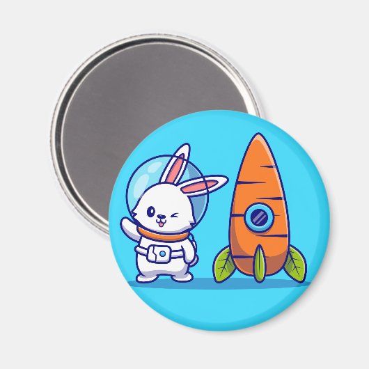 Aimant Lapin (Recto/Verso)