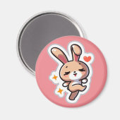 Aimant Lapin (Recto/Verso)