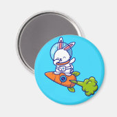 Aimant Lapin (Recto/Verso)