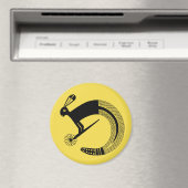 Aimant Lapin à demi-Jack et serpent à demi-bétail (In Situ (Lave-vaisselle))