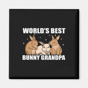 Aimant Lapin Animal Bunny Grand-père Joyeux Pâques Jour O