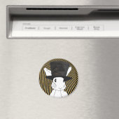 Aimant Lapin blanc (In Situ (Lave-vaisselle))