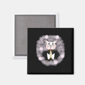 Aimant Lapin Dans Le Sticker Des Nuages (Recto/Verso)