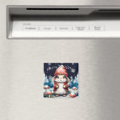 Aimant Lapin de Noël fantastique (In Situ (Lave-vaisselle))