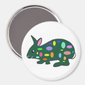 Aimant lapin de Pâques (Recto/Verso)