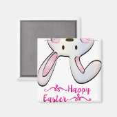 Aimant Lapin de Pâques ! (Recto/Verso)