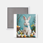 Aimant lapin de Pâques (Recto/Verso)