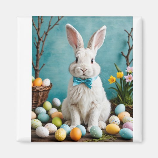 Aimant lapin de Pâques (Devant)