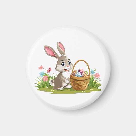 Aimant lapin de Pâques (Devant)