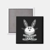 Aimant Lapin de squelette (Recto/Verso)