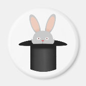 Aimant Lapin en casquette (Devant)